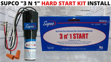 how to test supco hard start kit|hard start kit for ac unit.